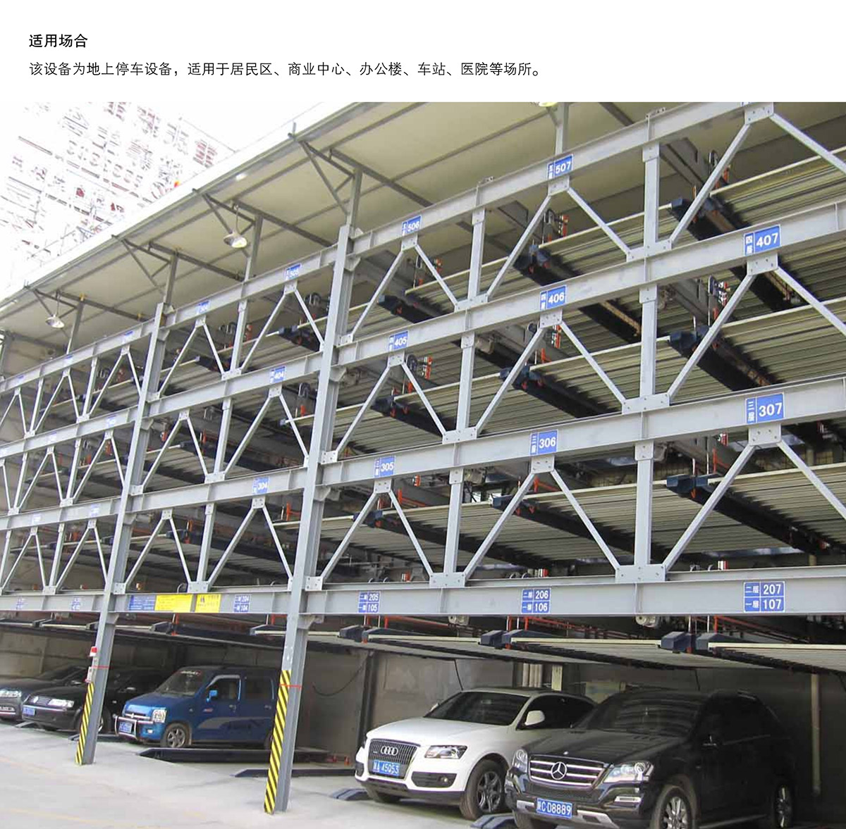 机械停车位四至六层PSH4-6升降横移立体停车适用场合.jpg
